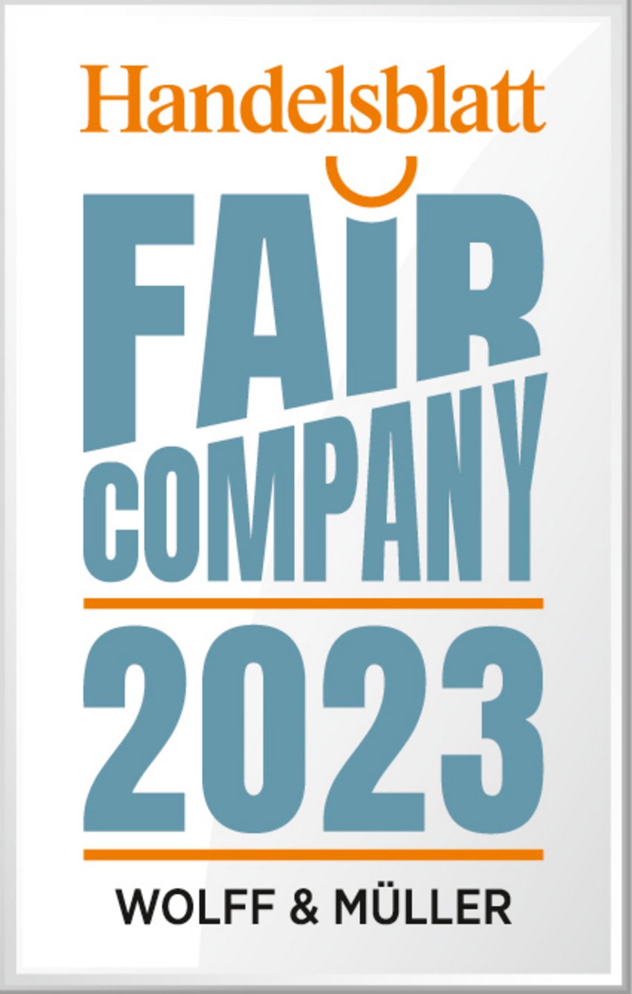 Titel handelsblatt Fair Company 2023